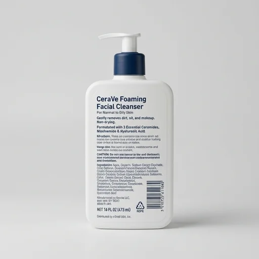 CeraVe Foaming Facial Cleanser (view 3)