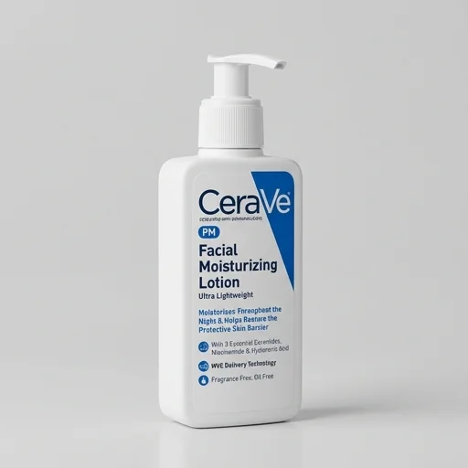 CeraVe PM Facial Moisturizing Lotion (view 2)